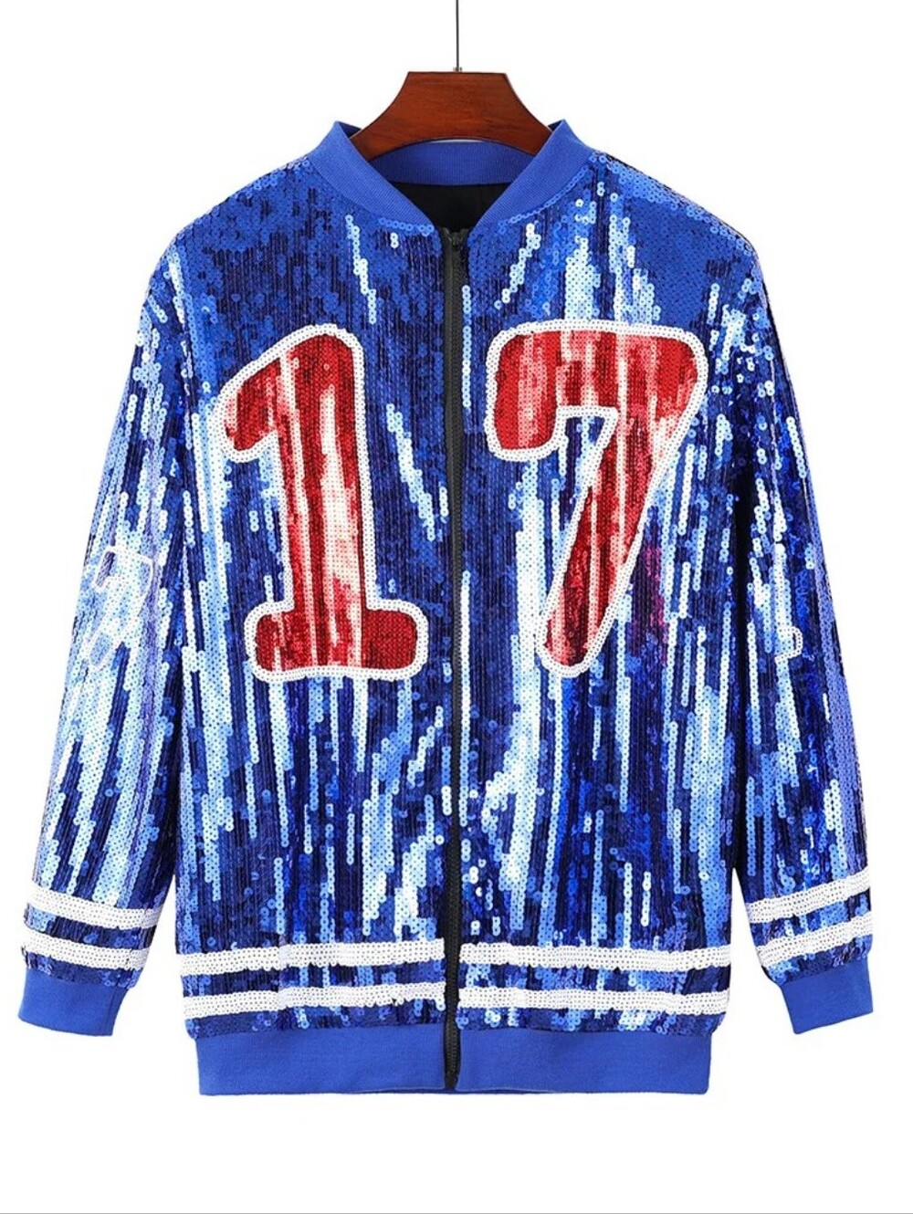 BUFFALO BILLS SPARKLY JOSH ALLEN 17 JACKET